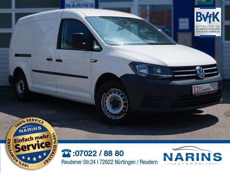 Weiß Gebraucht 2016 VW Caddy Maxi Van / Kleinbus | 11.990 € (Superpreis) - Bild 1/4