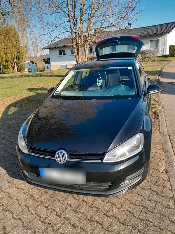 Gebraucht VW Golf VII 2016 Schwarz Kleinwagen