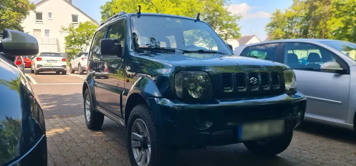 Gebraucht Suzuki Jimny 81 PS (59 kW) 2003 Grün SUV