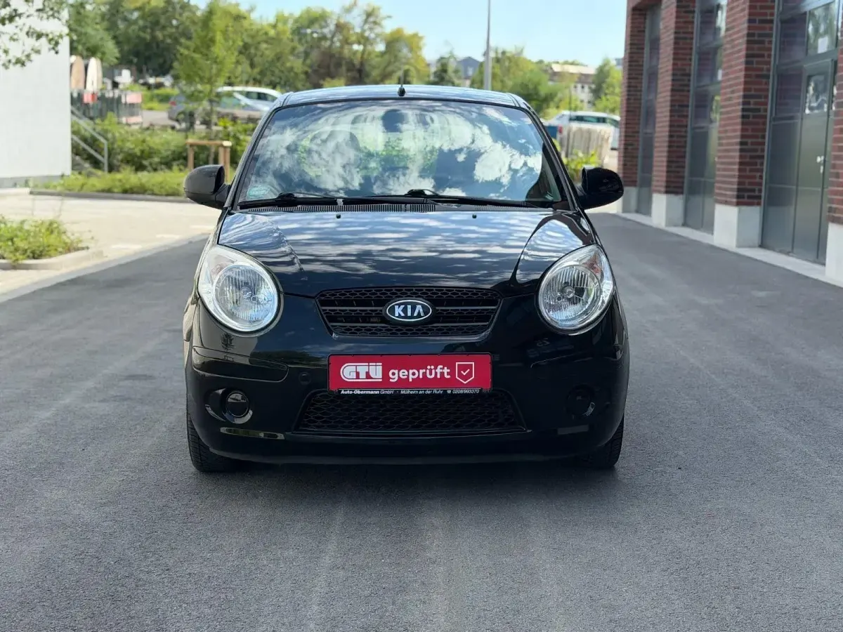 Gebraucht Kia Picanto Start 65 PS (47 kW) 2008 Schwarz Kleinwagen