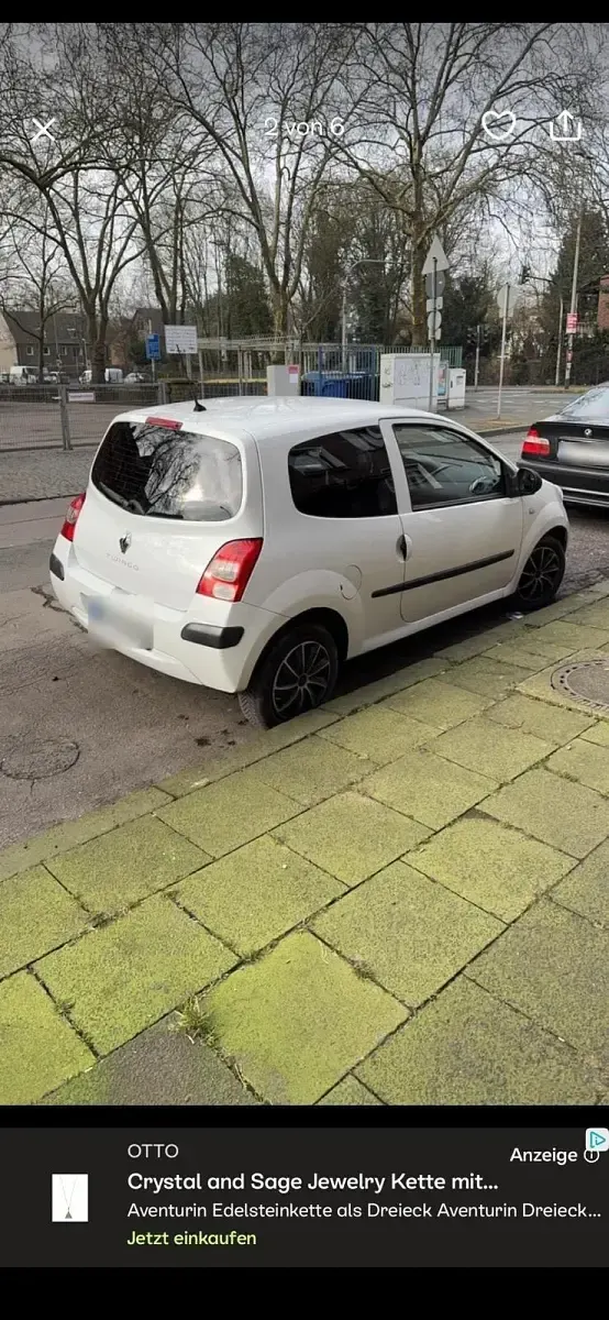 Gebraucht Renault Twingo 54 PS (39 kW) 2009 Weiß Kleinwagen