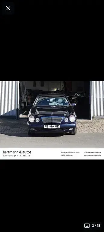 Gebraucht Mercedes E270 Avantgarde 170 PS (125 kW) 2001 Limousine