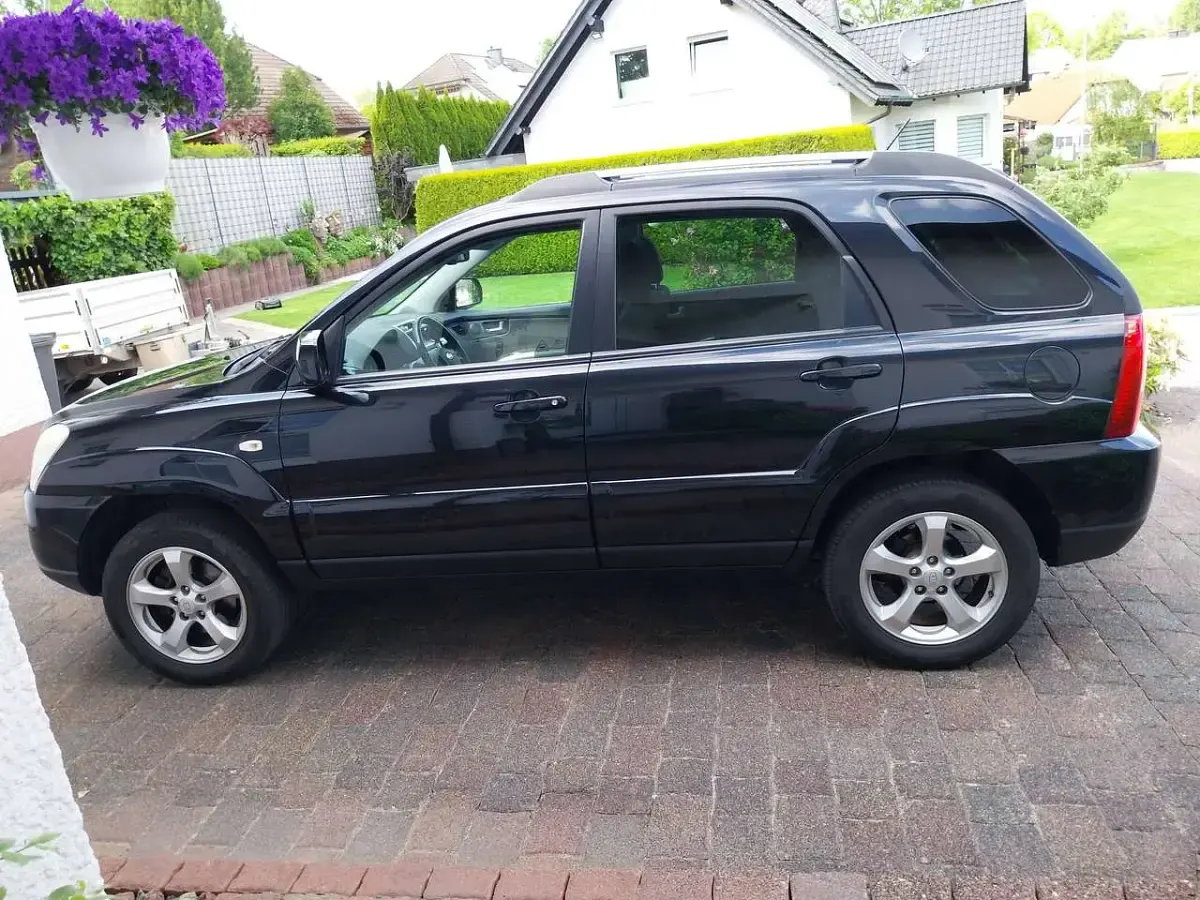 Gebraucht Kia Sportage EX 141 PS (103 kW) 2009 Schwarz SUV
