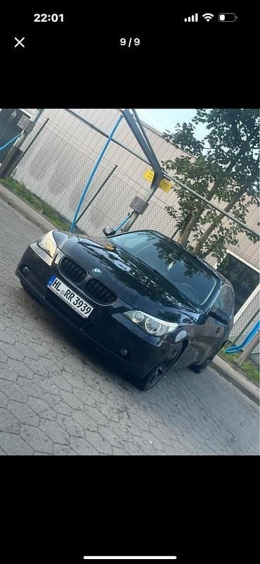 Schwarz Gebraucht 2005 BMW 523 Limousine | 5.800 € (Etwas zu teuer) - Bild 1/4