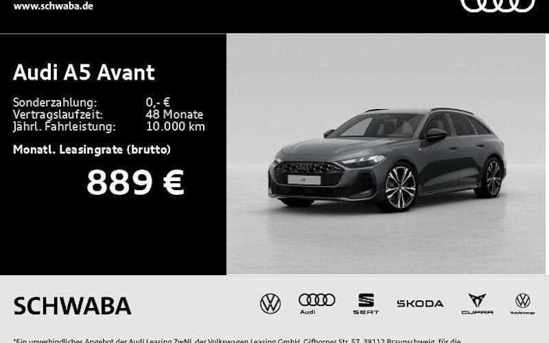 Grau Neu 2025 Audi A5 Ambiente Coupé | 75.470 € (Teuer) - Bild 1/4