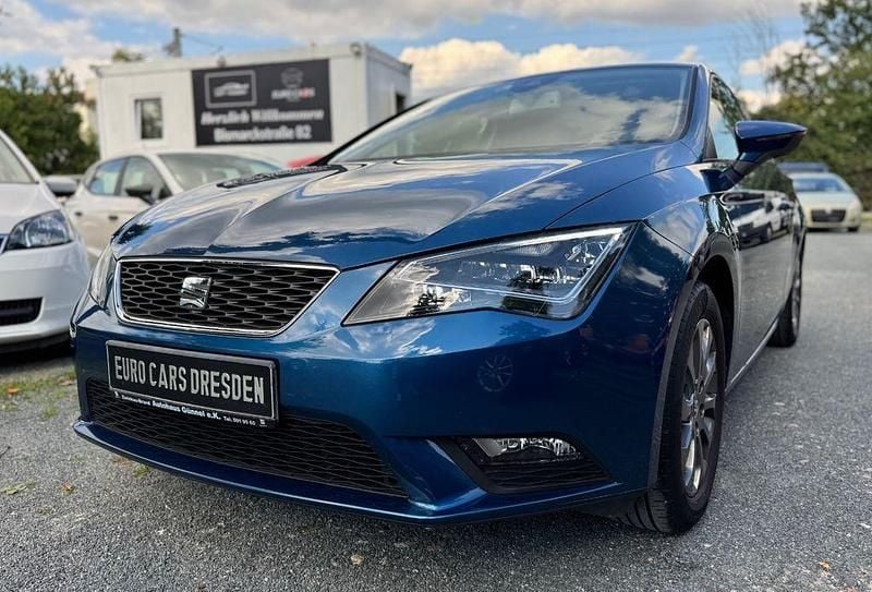 Blau Gebraucht 2014 Seat Leon SC I-Tech Kleinwagen | 6.999 € (Guter Preis) - Bild 1/4