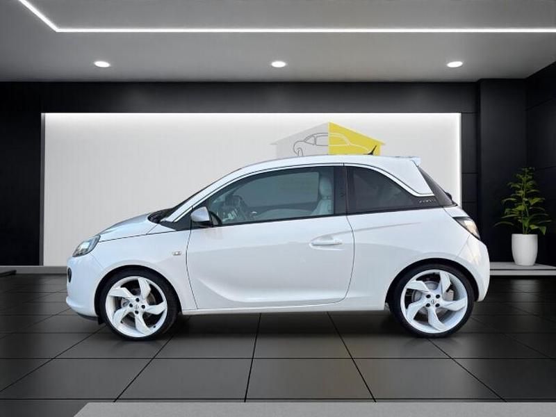 Gebraucht Opel Adam 101 PS (74 kW) 2014 Casablancaweiss/glacier/arctic Kleinwagen