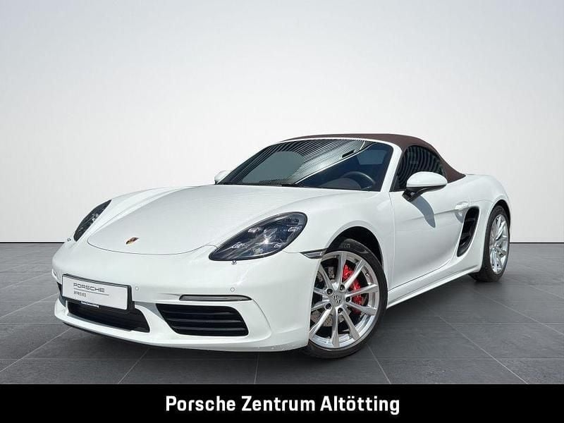 Weiß Gebraucht 2016 Porsche Boxster Cabrio | 55.890 € (Teuer) - Bild 1/4