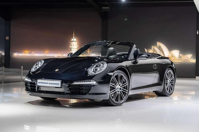 Schwarz Gebraucht 2016 Porsche 911 Carrera Cabriolet Black Edition Cabrio | 92.980 € - Bild 1/4