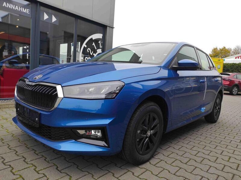 Blau Neu 2024 Skoda Fabia Selection Limousine | 18.990 € (Fairer Preis) - Bild 1/4