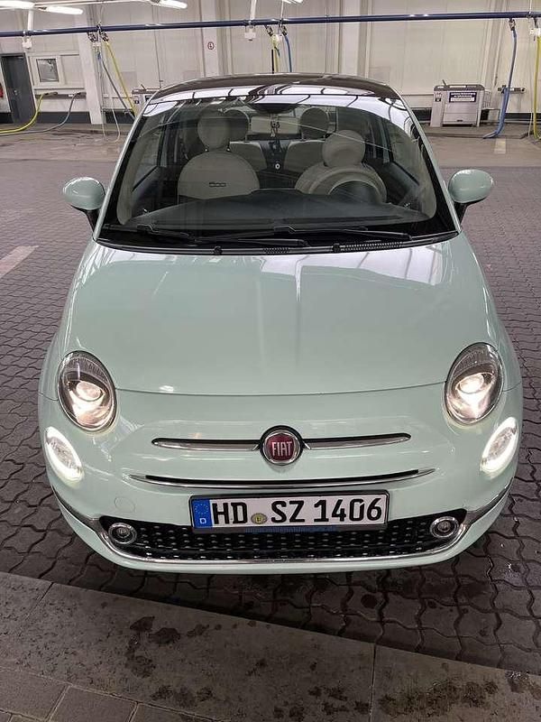 Grün Gebraucht 2016 Fiat 500 Lounge Limousine | 5.900 € (Fairer Preis) - Bild 1/4