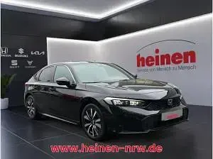 Neu Honda Civic Elegance 184 PS (135 kW) 2025 Schwarz (crystal black pearl) Limousine