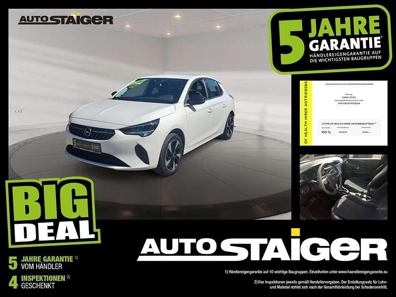 Lack weiss banquise/typ aussen Gebraucht 2023 Opel Corsa-e Elegance Kleinwagen | 16.990 € (Fairer Preis) - Bild 1/4