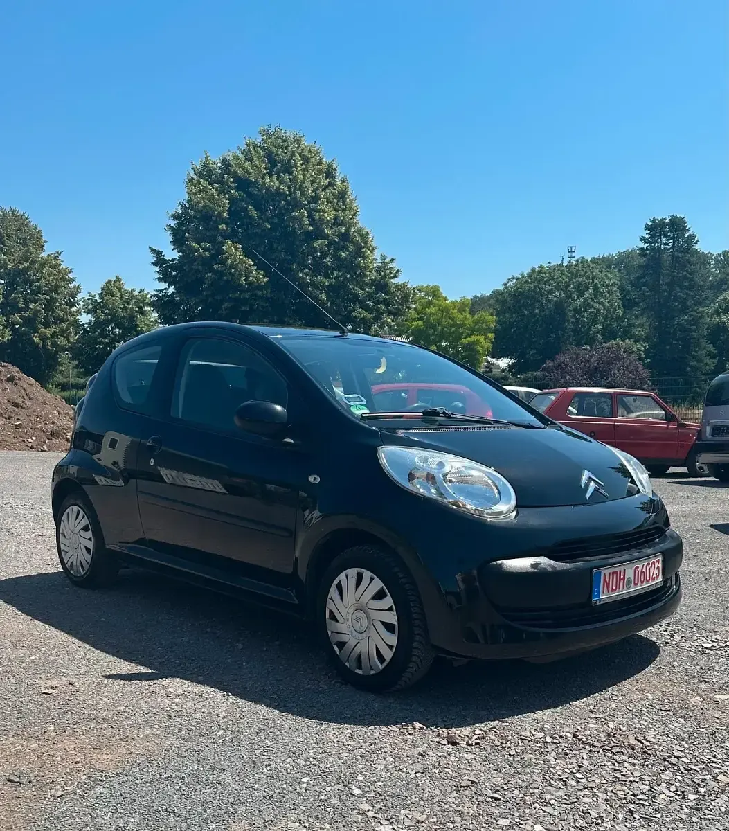 Gebraucht Citroën C1 Style 68 PS (50 kW) 2008 Schwarz Kleinwagen