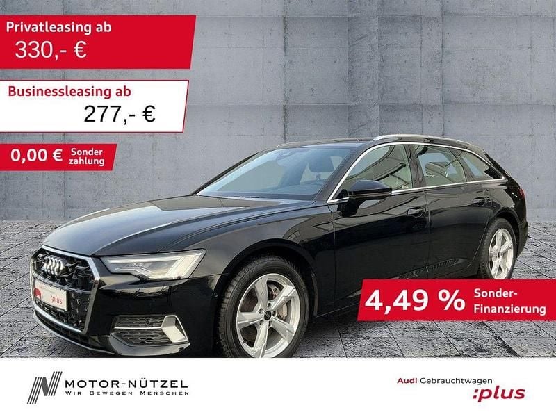 Mythosschwarz metallic Gebraucht 2025 Audi A6 Advanced Kombi | 45.370 € (Superpreis) - Bild 1/4
