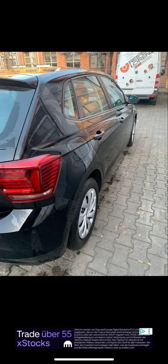 Gebraucht VW Polo 60 PS (44 kW) 2018 Schwarz Kleinwagen