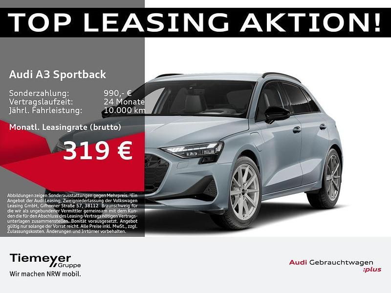 Grau Gebraucht 2025 Audi A3 S-Line Limousine | 41.340 € (Etwas zu teuer) - Bild 1/4