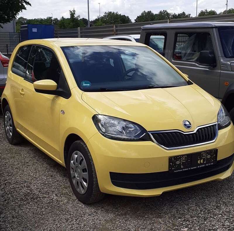Gelb Gebraucht 2018 Skoda Citigo Ambition Kleinwagen | 5.500 € (Fairer Preis) - Bild 1/1