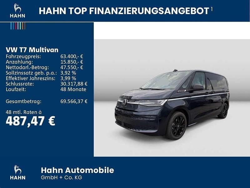 Second-hand VW Multivan Style 245 CP (180 kW) 2025 Albastru Monovolum