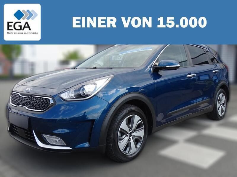 Blau metallic Gebraucht 2018 Kia Niro Vision SUV | 21.050 € (Teuer) - Bild 1/4