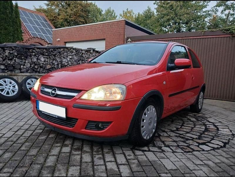 Gebraucht Opel Corsa 80 PS (58 kW) 2004 Rot Limousine