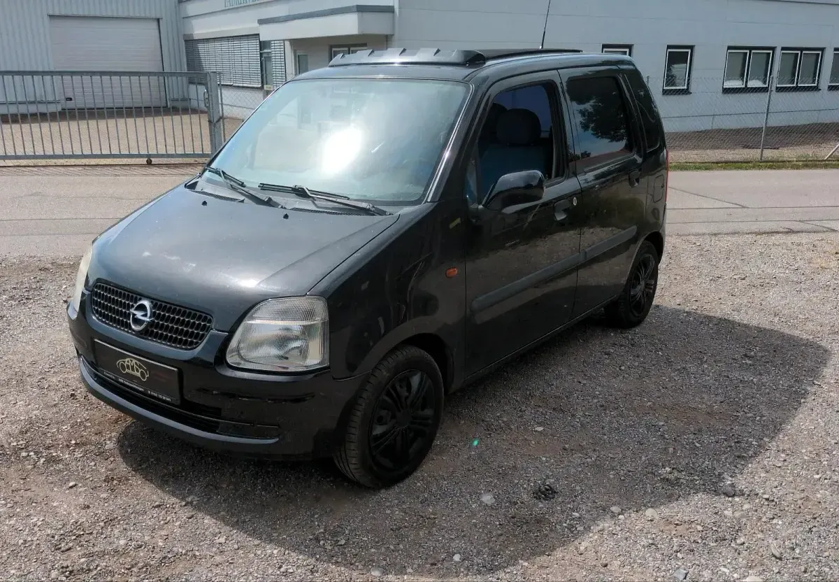 Gebraucht Opel Agila 75 PS (55 kW) 2002 Schwarz Van / Kleinbus
