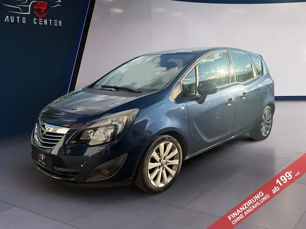 Gebraucht Opel Meriva Innovation 140 PS (102 kW) 2013 Blau Van / Kleinbus