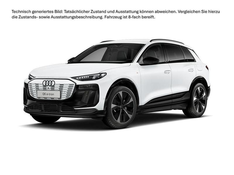 Gebraucht Audi Q6 e-tron S-Line 225 kW (306 PS) 2025 Gletscherweiß SUV