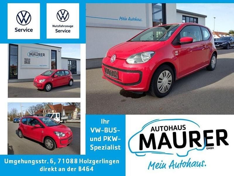 Rot Gebraucht 2011 VW up! move up! Kleinwagen | 1.990 € (Superpreis) - Bild 1/4