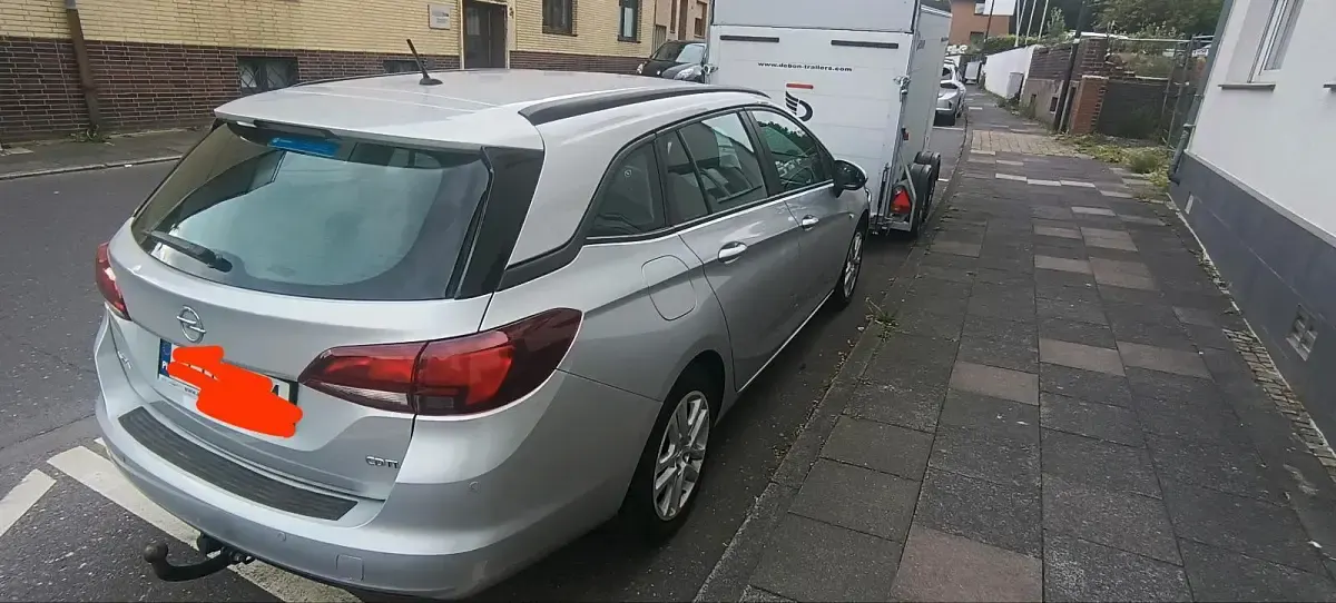 Gebraucht Opel Astra 110 PS (80 kW) 2018 Silber Kombi