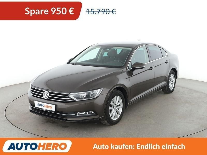 Braun Gebraucht 2016 VW Passat Comfortline Limousine | 14.840 € (Guter Preis) - Bild 1/3