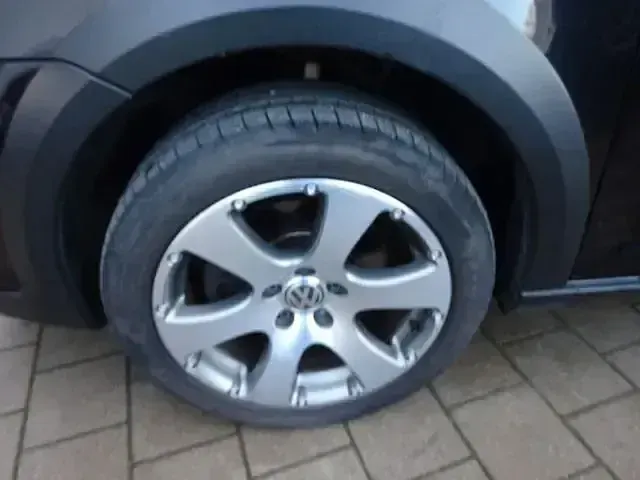 Gebraucht VW Touran Cross 170 PS (125 kW) 2009 Schwarz Van / Kleinbus