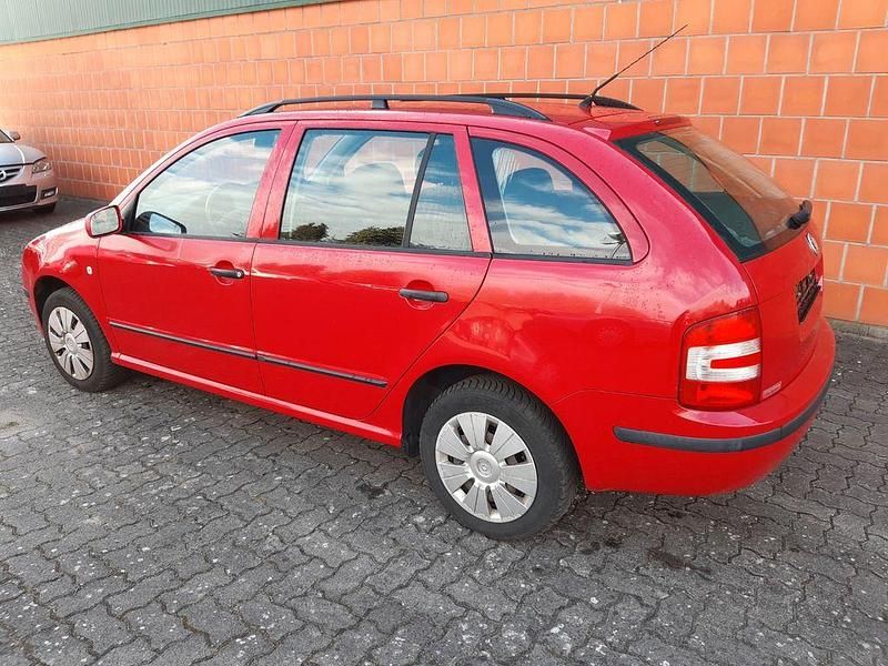 Gebraucht Skoda Fabia 75 PS (55 kW) 2005 Rot Kombi