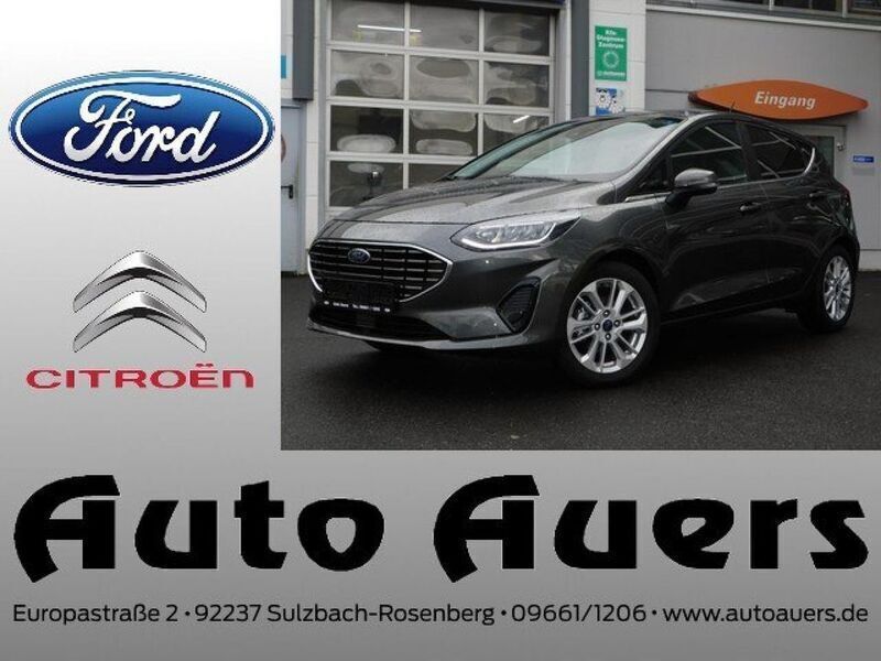 Magnetic grau metallic Gebraucht 2023 Ford Fiesta Titanium Kleinwagen | 21.990 € (Teuer) - Bild 1/4