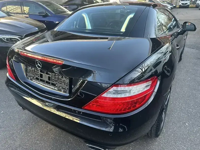 Gebraucht Mercedes SLK250 204 PS (150 kW) 2013 Schwarz Cabrio