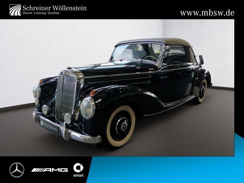 Blau Gebraucht 1952 Mercedes 220 Classic Cabrio | 158.890 € - Bild 1/4