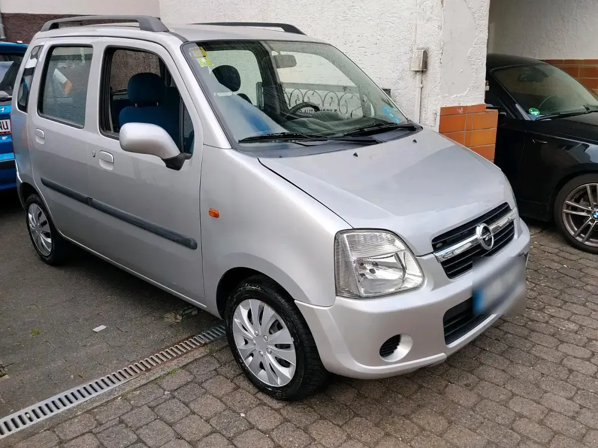 Gebraucht Opel Agila 70 PS (51 kW) 2003 Blau Van / Kleinbus