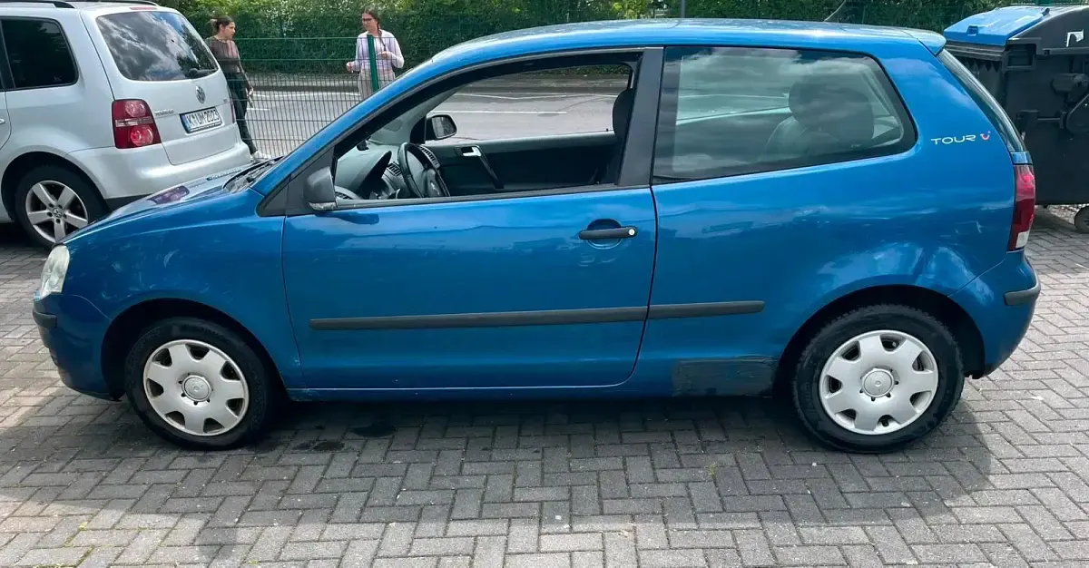 Gebraucht VW Polo 75 PS (55 kW) 2007 Blau Kleinwagen