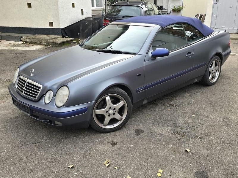 Grau Gebraucht 1998 Mercedes CLK230 AMG Cabrio | 2.000 € (Superpreis) - Bild 1/4