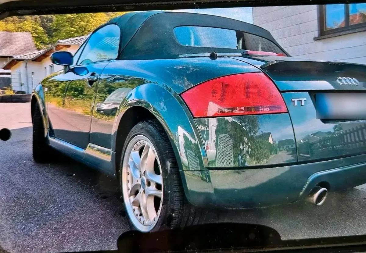 Gebraucht Audi TT Roadster 150 PS (110 kW) 2002 Grün Cabrio