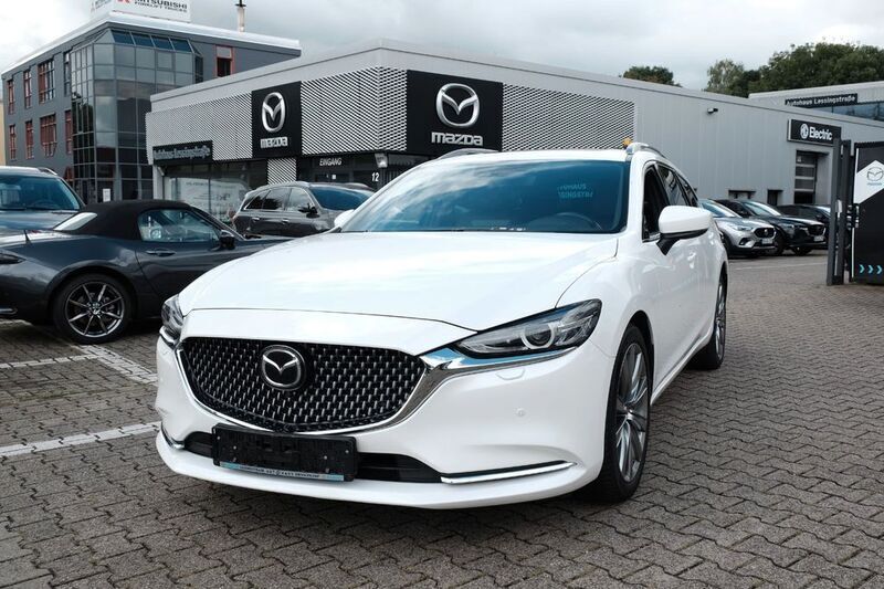 Gebraucht Mazda 6 Sports-Line 194 PS (142 kW) 2020 Weiß Kombi