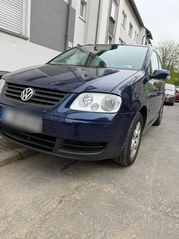 Gebraucht VW Touran Goal 105 PS (77 kW) 2006 Blau Van / Kleinbus