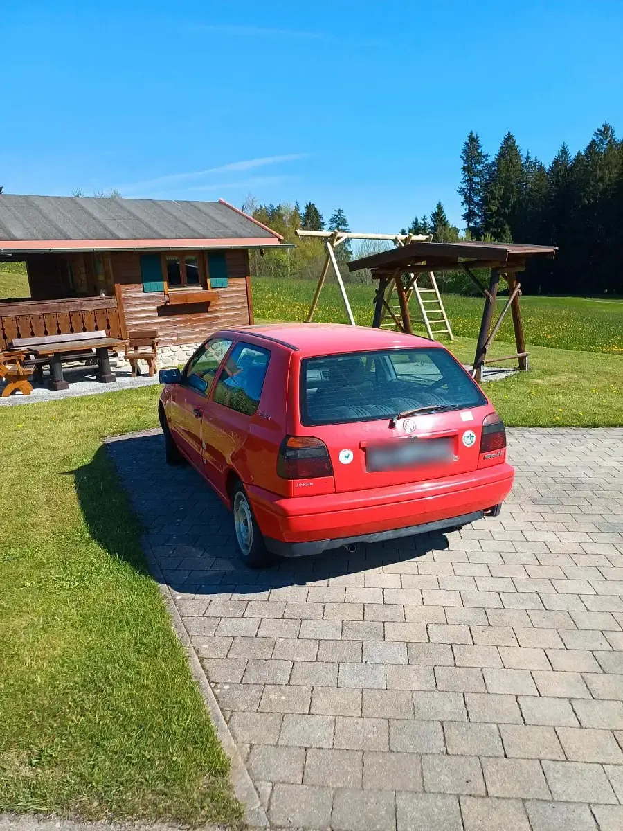 Brugt VW Golf III 60 HK (44 kW) 1997 Rød Hatchback