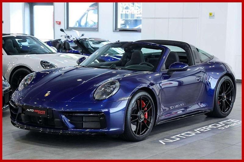 Blau Gebraucht 2022 Porsche 911 Targa 4 Cabrio | 184.000 € (Etwas zu teuer) - Bild 1/4