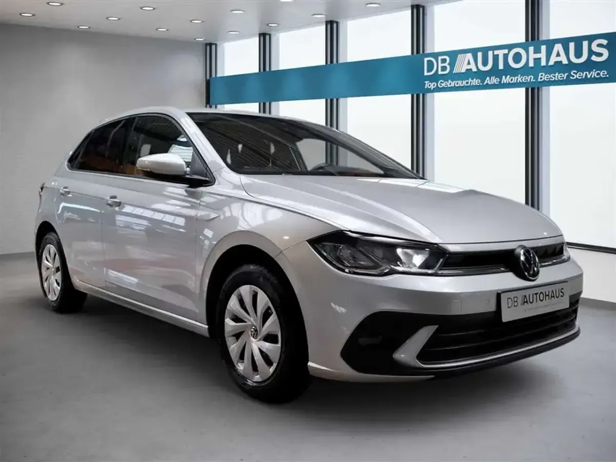 Gebraucht VW Polo Life 95 PS (69 kW) 2022 Silber Kleinwagen