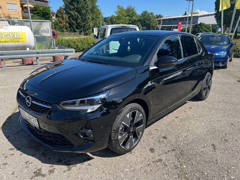 Schwarz Gebraucht 2023 Opel Corsa-e Ultimate Kleinwagen | 22.990 € (Teuer) - Bild 1/4