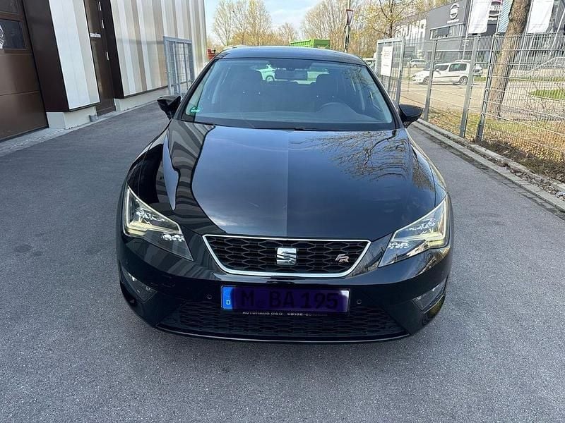 Usata Seat Leon FR 140 CV (102 kW) 2013 Nero Berlina