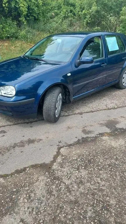 Brugt VW Golf IV Basis 75 HK (55 kW) 2000 Blå Sedan