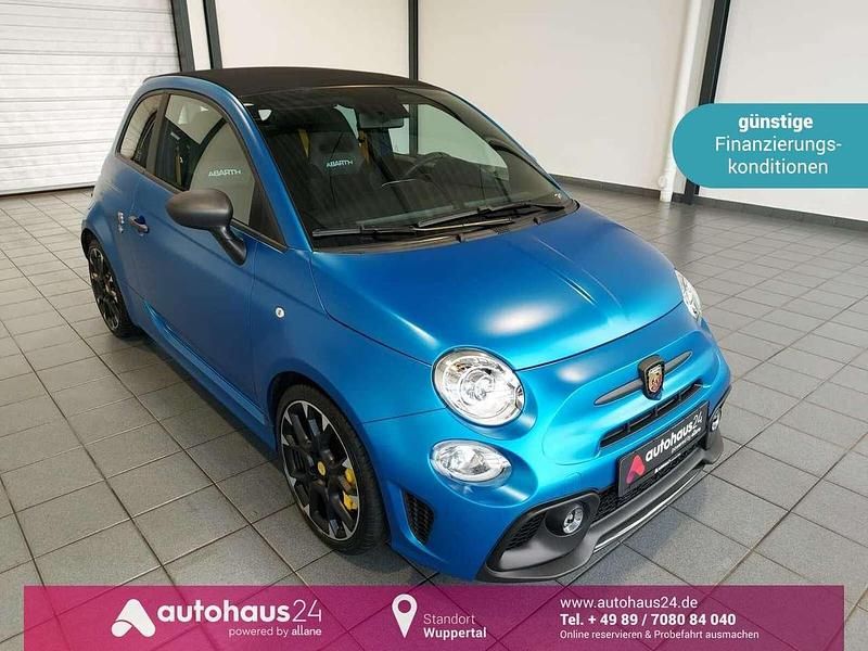 Blau Gebraucht 2021 Abarth 595C Competizione Cabrio | 26.990 € (Fairer Preis) - Bild 1/4