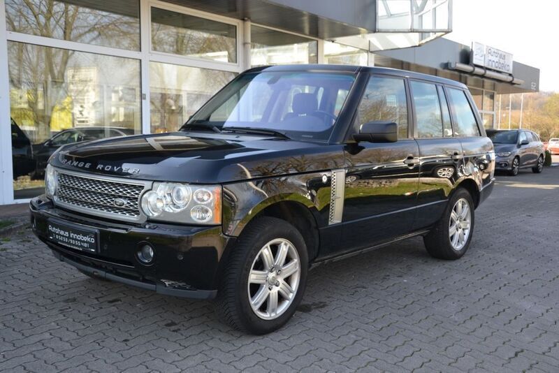 Schwarz metallic Gebraucht 2008 Land Rover Range Rover SE SUV | 5.890 € (Superpreis) - Bild 1/4